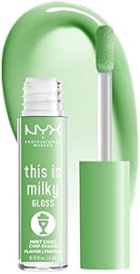 NYX PROFESSIONAL MAKEUP This Is Milky Gloss, Lip Gloss with 12 Hour Hydration, Vegan - Cherry Milkshake (Cherry Pink) Nyx