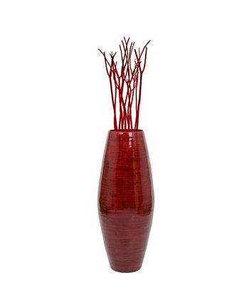 Бамбуковая напольная ваза, высота 27,5 дюйма Uniquewise