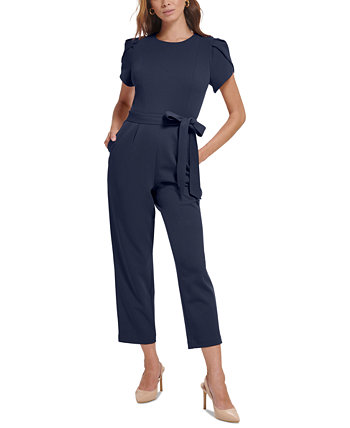 Джемпер с завязкой на талии и тюльпан-рукавами для женщин от Calvin Klein Calvin Klein