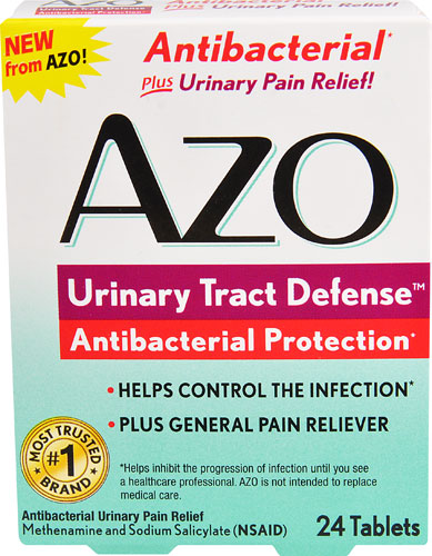 AZO Urinary Tract Defense™ Антибактериальная защита – 24 таблетки Azo
