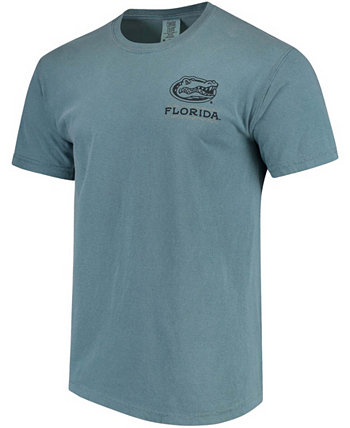 Синяя мужская футболка Florida Gators State Scenery Comfort Colors Image One