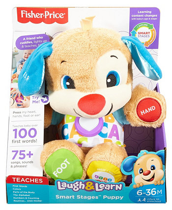 Щенок Fisher-Price® Laugh & Learn® Smart Stages ™ Fisher-Price