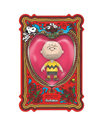 Charlie Brown Peanuts I Hate Valentine's Day ReAction Figure SUPER7