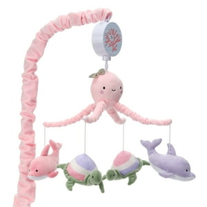 Lambs & Ivy Sea Dreams Dolphin/Turtle Musical Baby Crib Mobile Soother Toy Lambs & Ivy