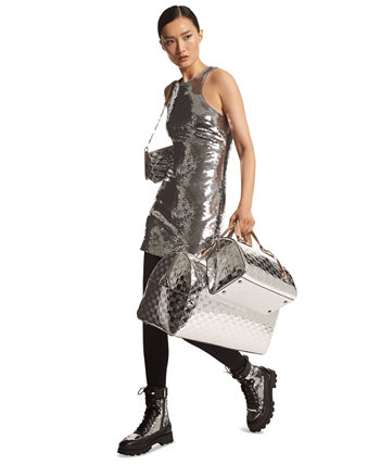 Женское мини-платье-майка с пайетками Michael Kors