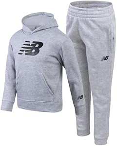 Детский спортивный комплект New Balance - флисовое худи и брюки (размеры 2T-20) New Balance