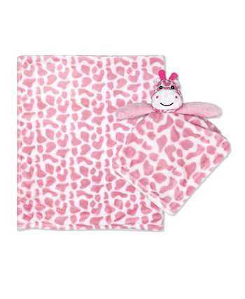 Одеяло с принтом для маленьких девочек и нуну, комплект из 2 предметов 3 Stories Trading