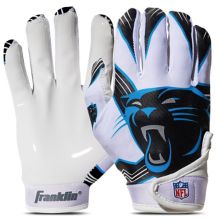 Franklin Sports Carolina Panthers Youth NFL Football Receiver Gloves Franklin Sports
