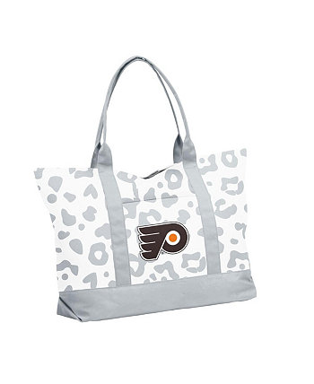 Женская сумка-тоут Philadelphia Flyers с леопардовым узором Logo Brand
