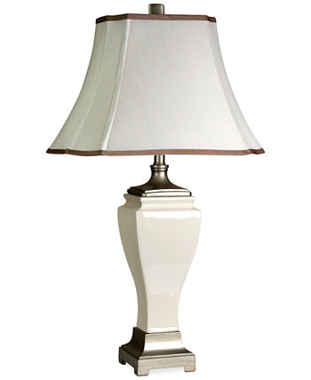 Керамическая настольная лампа с трещинами StyleCraft Home Collection