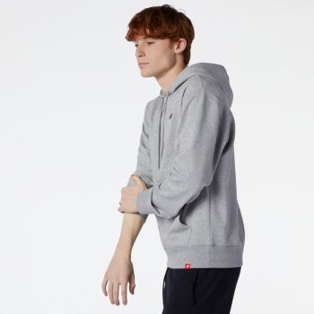 nb essentials embroidered hoodie