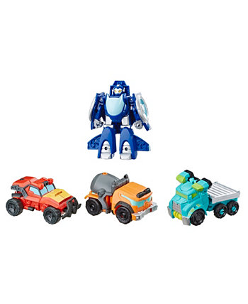 Спасательная команда Playskool Heroes Rescue Bots Academy, набор из 4 Transformers