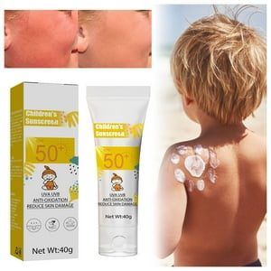 BKBP Water Resistant Children's Summer Outdoor Protection Refreshing Skin Gentle Non Irritating Body Natural Baby Sunscreen Weightless & Refreshing Feel BKBP