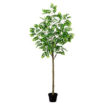 nearly natural 6-ft. Artificial Greco Citrus Tree Floor Decor NEARLY NATURAL