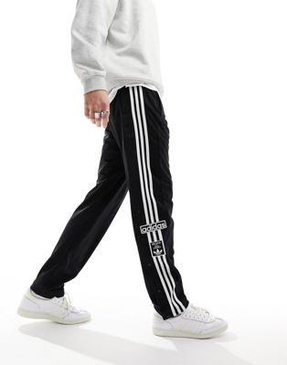 Черные университетские брюки с логотипом adidas Originals adibreak Adidas