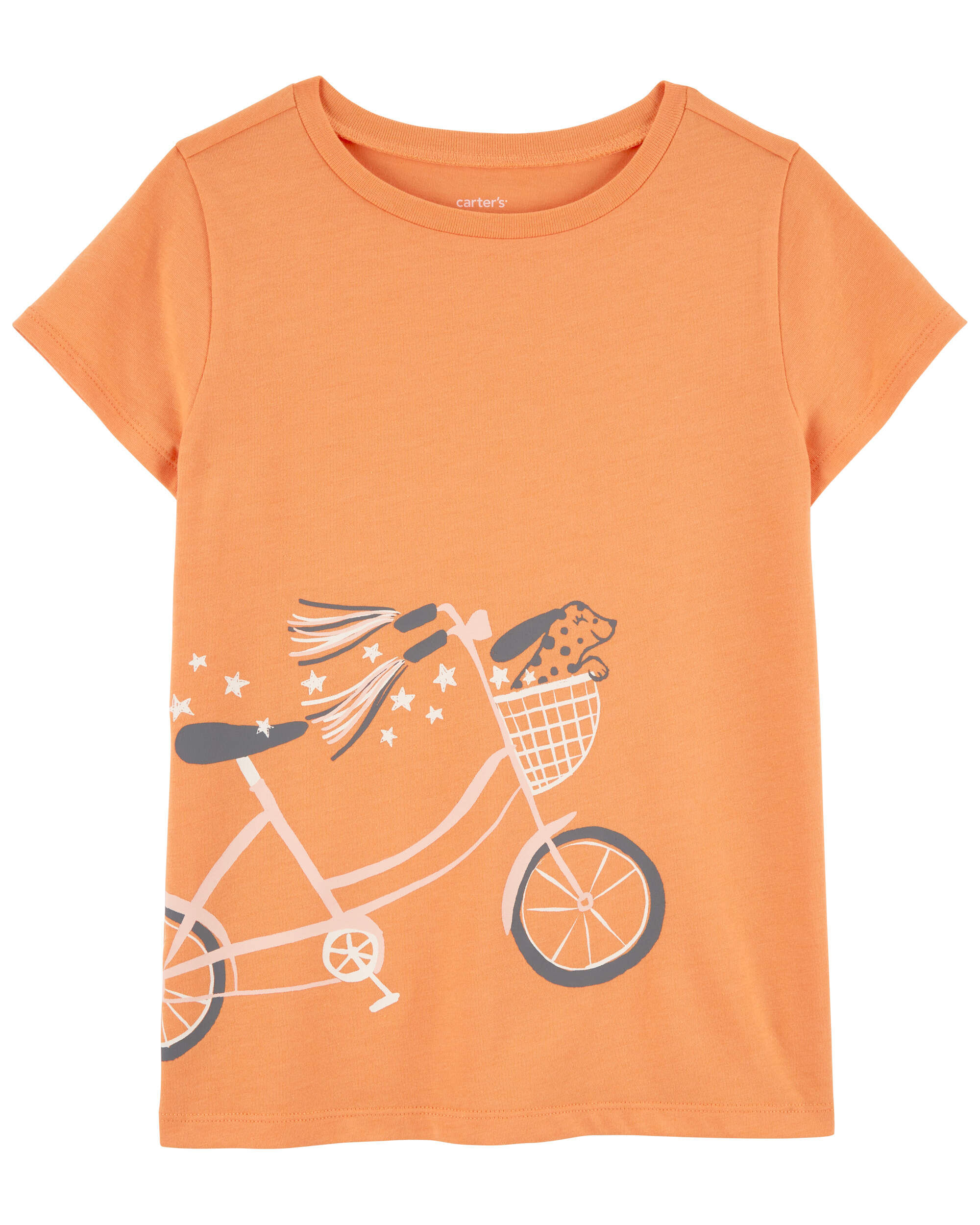 Детская футболка с рисунком велосипеда Carter's