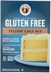 Yellow Cake Mix 22 Ounces (Case of 6) King Arthur