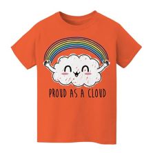 Kid's 8-20 COLAB89 Proud As A Cloud Pride Graphic Tee COLAB89