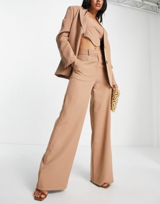 SNDYS tailored pants in tan - part of a set SNDYS