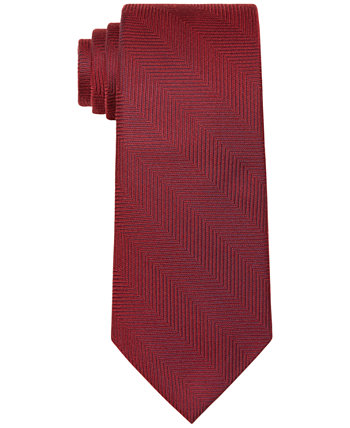 Классический мужской галстук в елочку Tommy Hilfiger