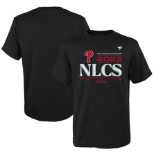 Youth Fanatics Branded  Black Philadelphia Phillies 2023 Division Series Winner Locker Room T-Shirt Fanatics