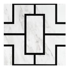 Achim Retro Affinity Self-Adhesive 20-piece 12'' x 12'' Vinyl Floor Tile Set Achim