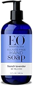 EO Products Liquid Hand Soap - French Lavender - 12 oz Eo