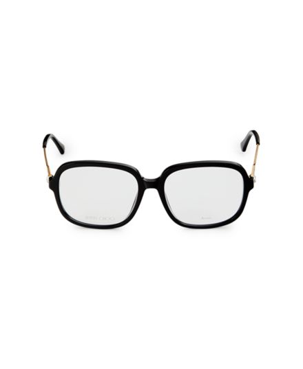 56MM Square Eyeglasses Jimmy Choo