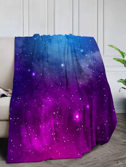 Одеяло с узором галактики SHEIN