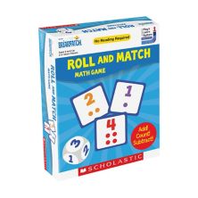Briarpatch Scholastic Roll and Match Math Game Briarpatch