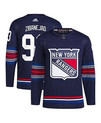 Men's Mika Zibanejad Navy New York Rangers Alternate Authentic Player Jersey Adidas