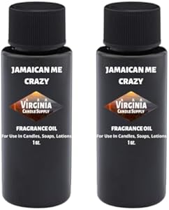 Jamaican Me Crazy Fragrance Oil (Our Version of The Brand Name) (2 oz Bottle) for Candle Making, Soap Making, Tart Making, Room Sprays, Lotions, Car Fresheners, Slime, Bath Bombs, Warmers…… Virginia Candle Supply