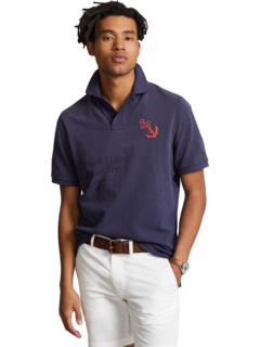 Рубашка поло с сетчатым рисунком классического кроя Polo Ralph Lauren