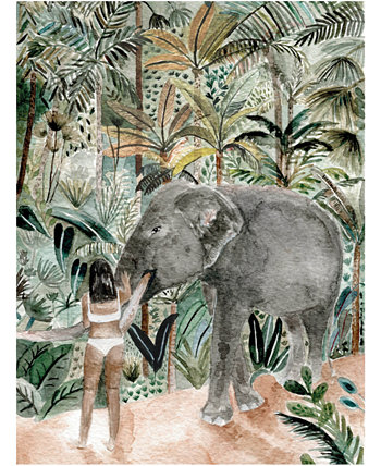 Jungle Afternoons, Isabelle Vandeplasche головоломка с декоративными произведениями плюс набор клея для головоломки от Jiggy Puzzles Set, 800 деталей Jiggy