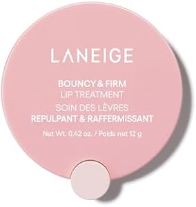 LANEIGE Bouncy & Firm Lip Treatment: Peony, Collagen Complex, Hydration, Visibly Firm & Plump, Ceramide Capsules, 5D Hyaluronic Acid LANEIGE