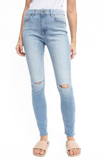 Рваные джинсы скинни Gwen с высокой талией FIDELITY