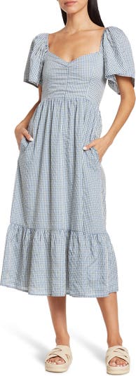 Short Sleeve Midi Dress Maisie