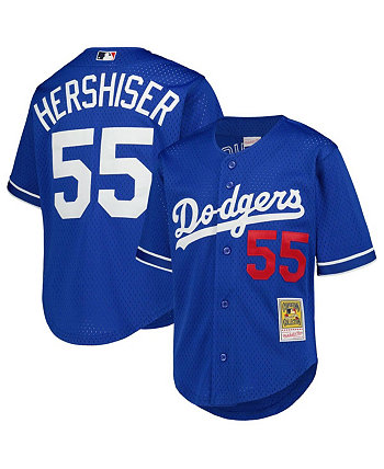 Детское Джерси Mitchell & Ness Orel Hershiser Royal Los Angeles Dodgers Cooperstown Collection Mitchell & Ness