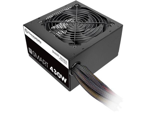 Thermaltake Smart Series 430W Continuous Power ATX 12V V2.3 80 PLUS Certified 5 Year Warranty Active PFC Power Supply Haswell Ready PS-SPD-0430NPCWUS-W Thermaltake