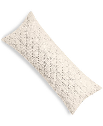 Декоративная подушка Dobby Diamond, 14 x 36 дюймов, создана для Macy's Hotel Collection