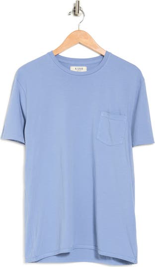 Хлопковая футболка с круглым вырезом и накладными карманами M.SINGER