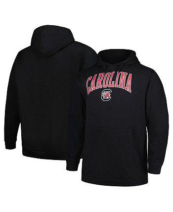 Мужской черный пуловер с капюшоном South Carolina Gamecocks Arch Over Logo Big and Tall Champion
