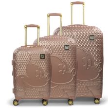 FUL Disney текстурированный набор чемоданов с Микки Маусом Hardside из 3 частей-спиннер FUL
