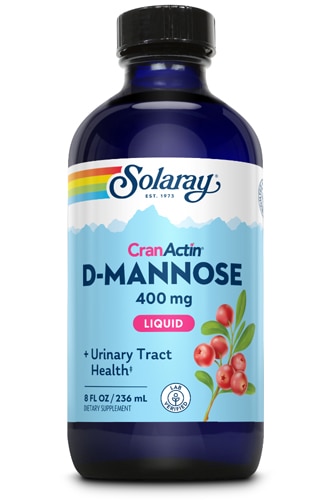 Solaray D-манноза с CranActin - 400 мг - 8 жидких унций Solaray