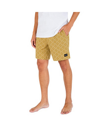 Мужские гибридные шорты Volley с жаккардовым принтом 18 дюймов Hurley