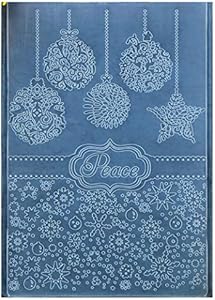 Kwan Crafts Merry Christmas Peace Lighting Ball Star Snowflake Plastic Embossing Folders for Card Making Scrapbooking and Other Paper Crafts, 12.5x17.7cm Kwan Crafts