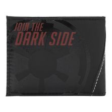 Men's Star Wars &#34;Join The Dark Side&#34; Bifold Wallet Licensed Character