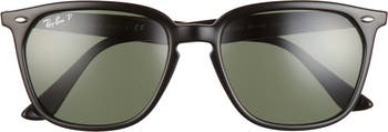 Квадратные поляризованные солнцезащитные очки 55 мм Ray-Ban