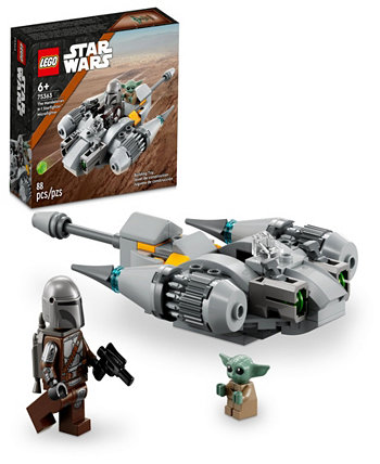 Star Wars 75363 Набор игрушек-микрофайтера Mandalorian N-1 Starfighter с минифигурками мандалорца и Грогу «Малыш Йода» Lego