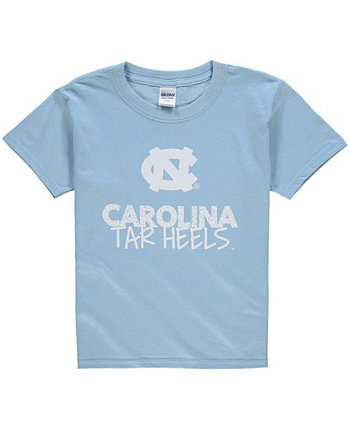 Синяя футболка с круглым вырезом Big Boys Carolina North Carolina Tar Heels Two Feet Ahead